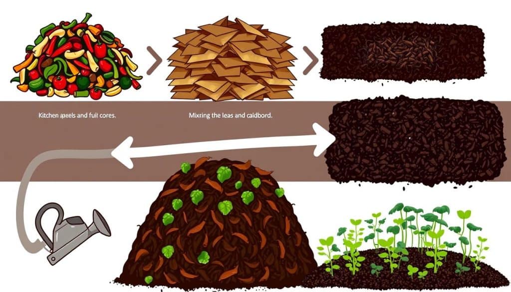 Composting process steps
