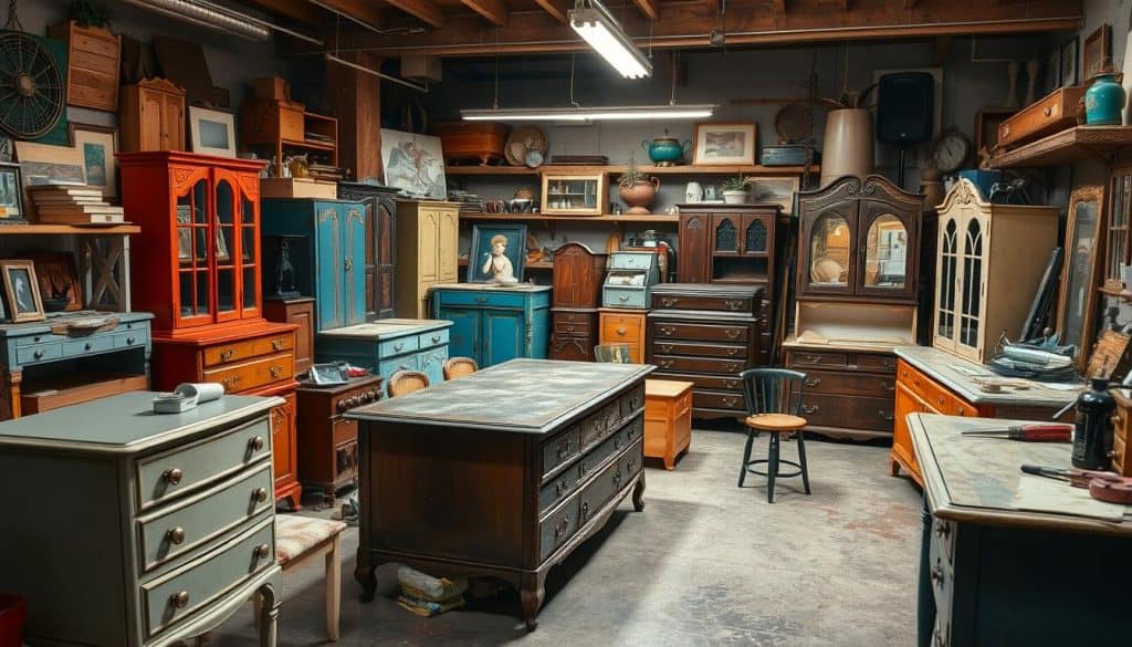 Efficient furniture flipping