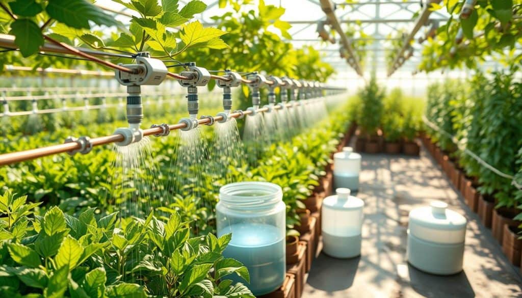 Greenhouse irrigation system