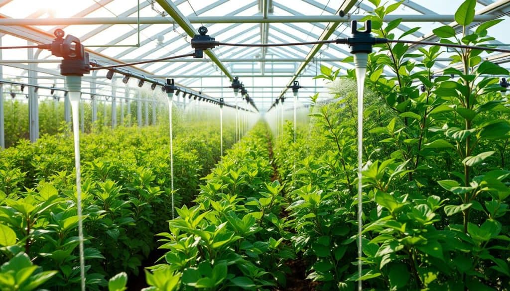 Greenhouse irrigation systems