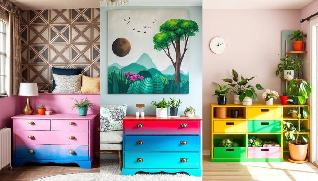 Paint transformations for budget-friendly decorating ideas