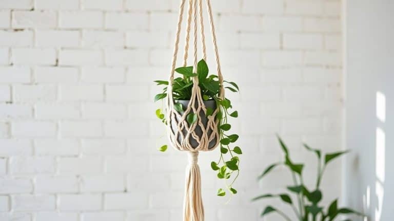 boho macram plant hangers
