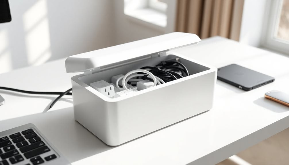 cable management box selection factors