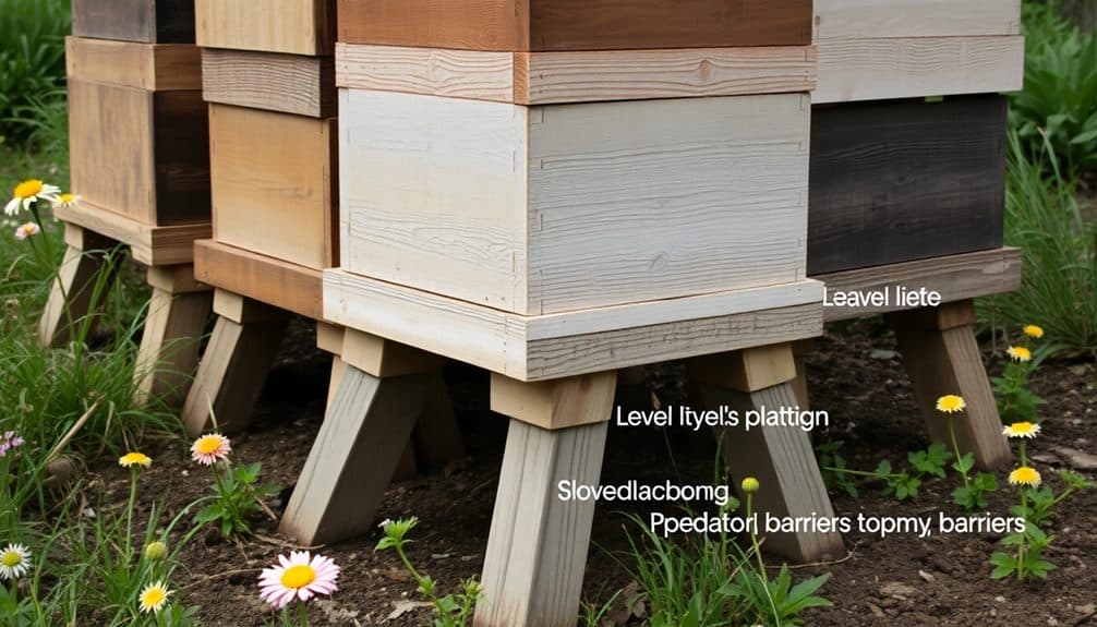 choosing bee hive stands essentials