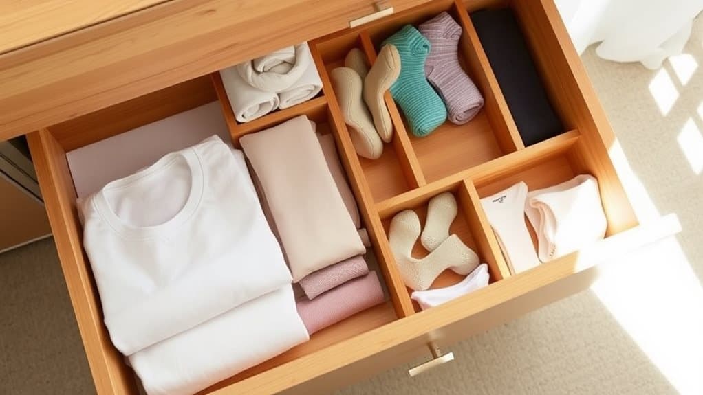 choosing clothes drawer organizers