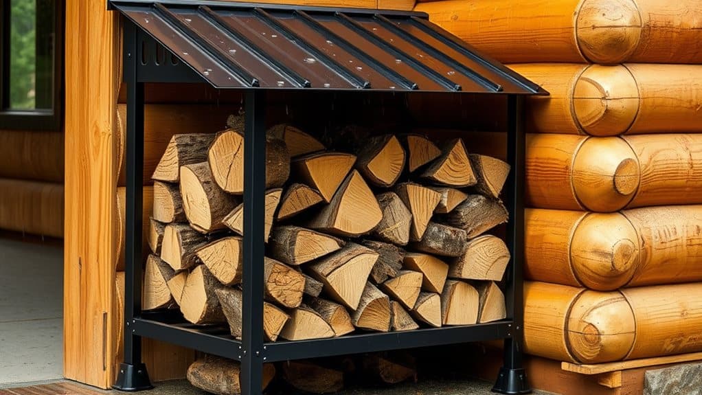 choosing firewood storage racks