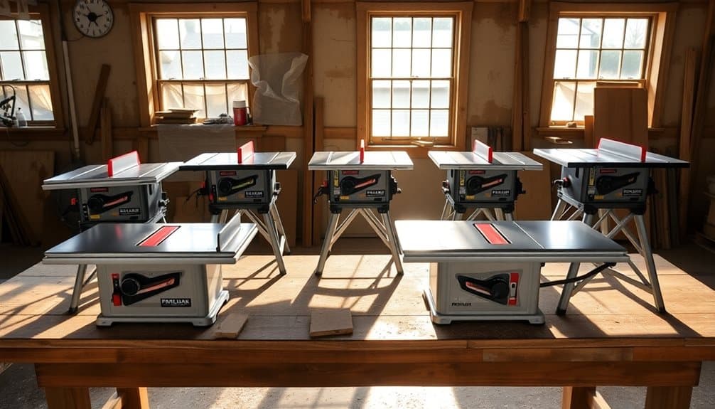 choosing portable tablesaw factors