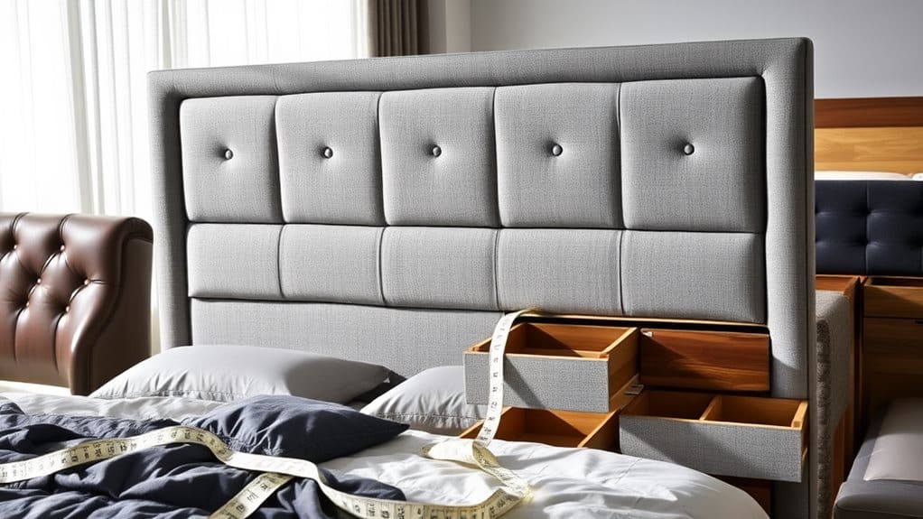 choosing storage headboards factors
