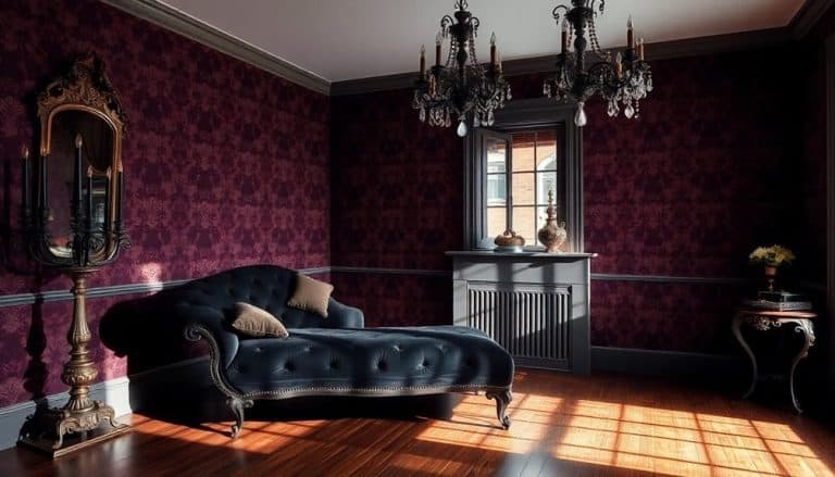 darkly elegant gothic decor