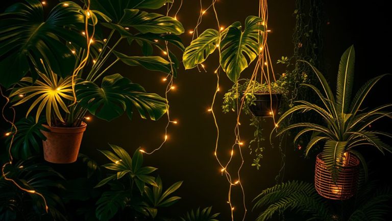 magical indoor plant illumination