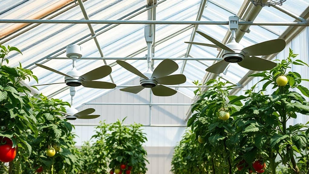 optimal greenhouse fan selection