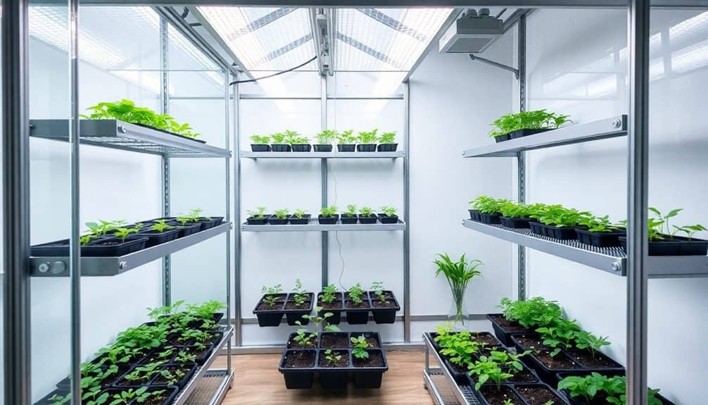 selecting indoor greenhouse factors