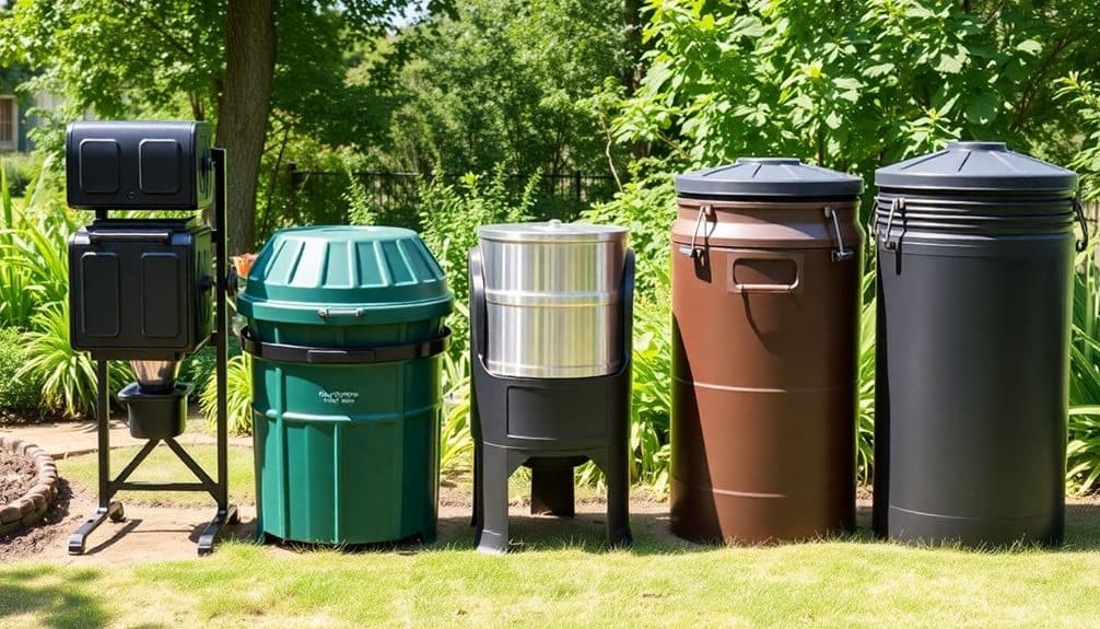 selecting rotating drum composters