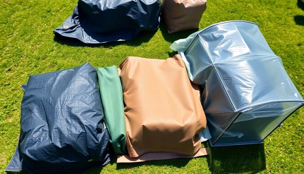 selecting suitable compost covers