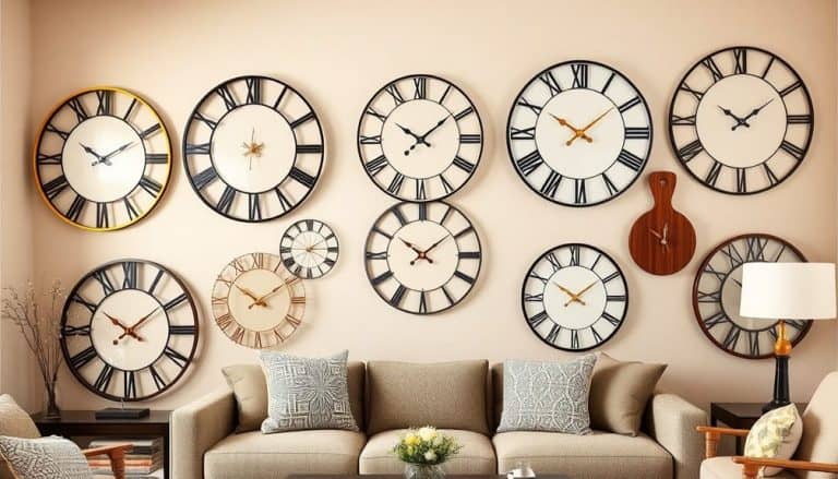stylish clocks for decor