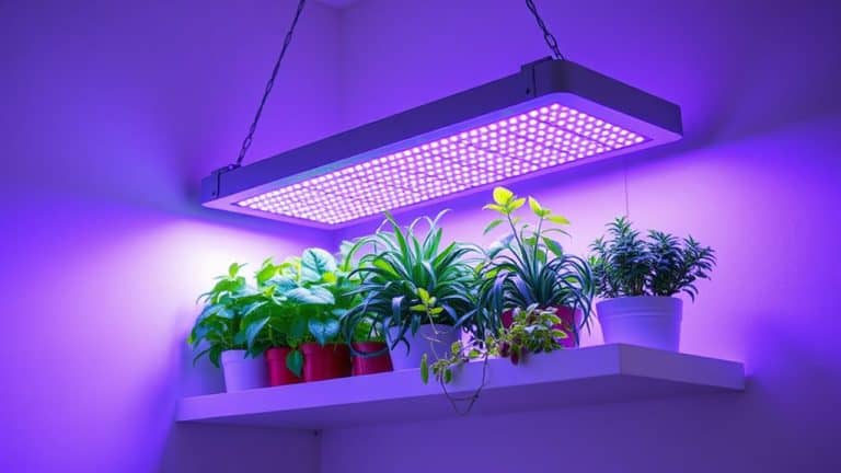top clamp on grow lights