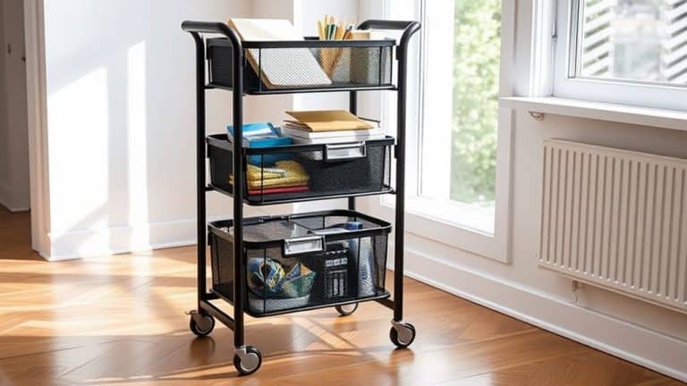 top foldable storage carts