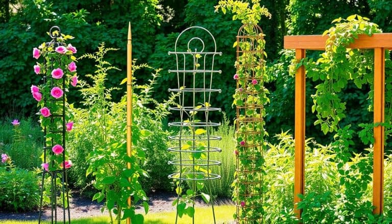 top garden plant supports