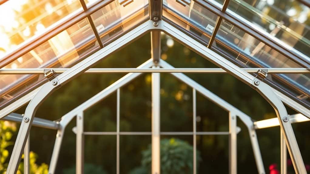 top greenhouse frame options