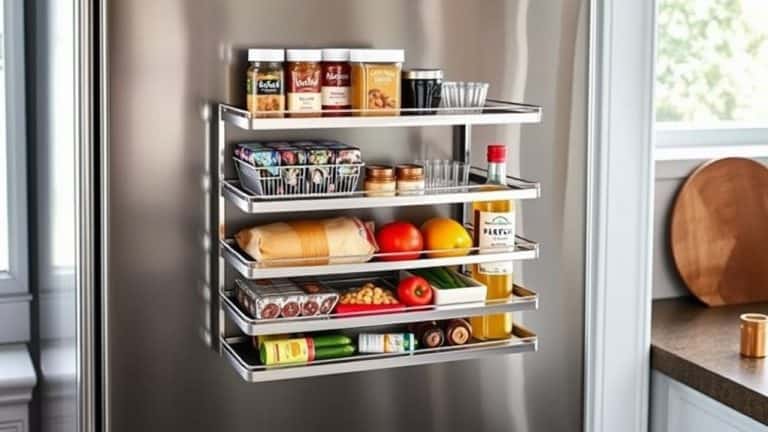 top magnetic fridge shelves