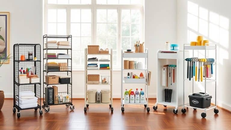 top portable storage carts