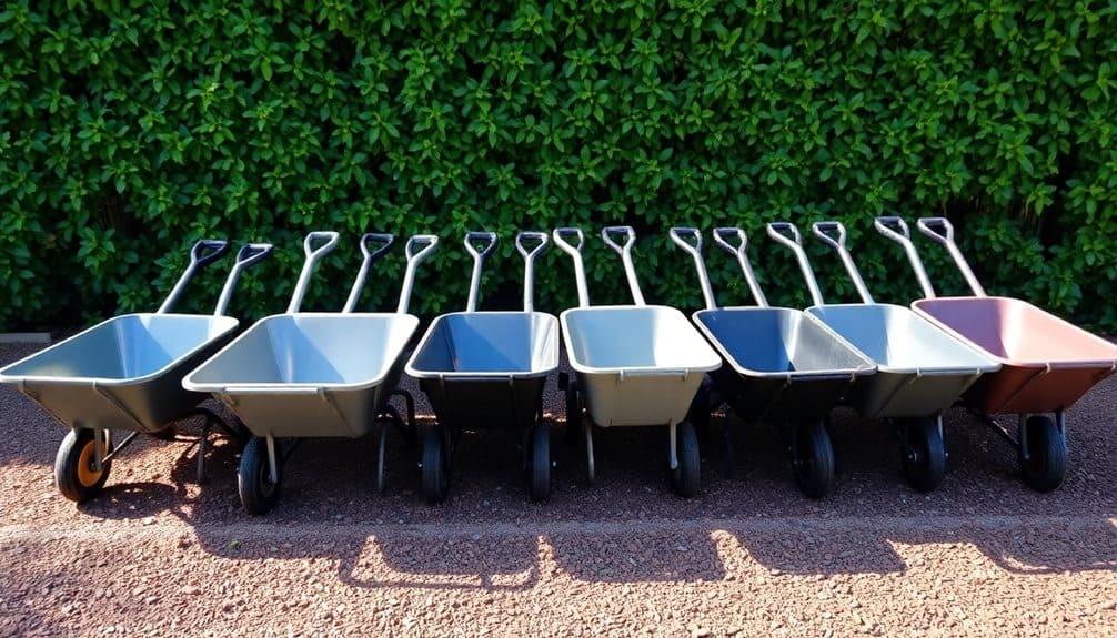 top rated garden wheelbarrows