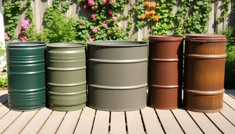 top rotating drum composters