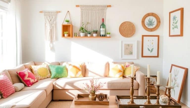 affordable diy living room decor