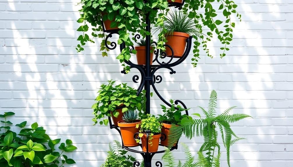 antique metal structure design