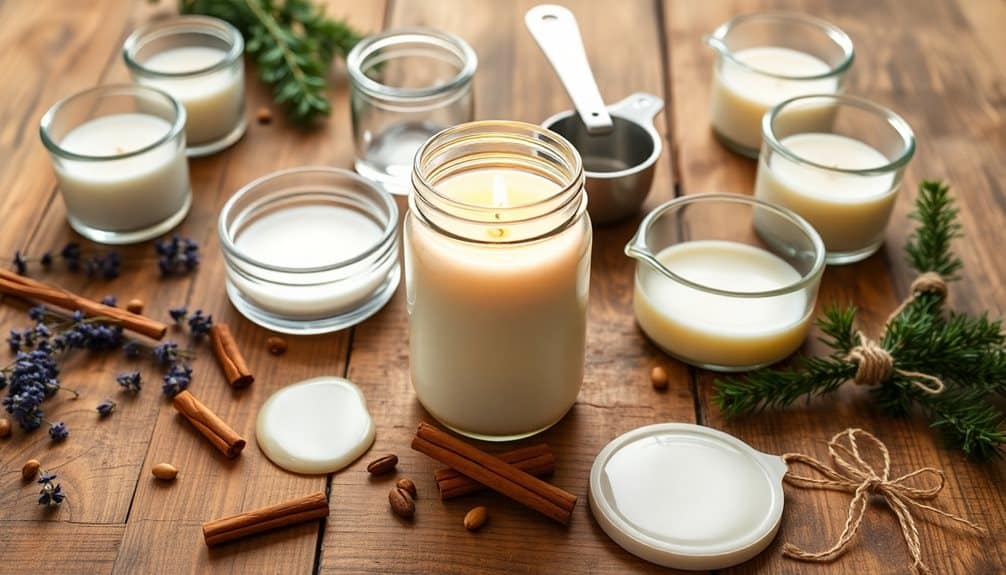 aromatic handmade soy candles