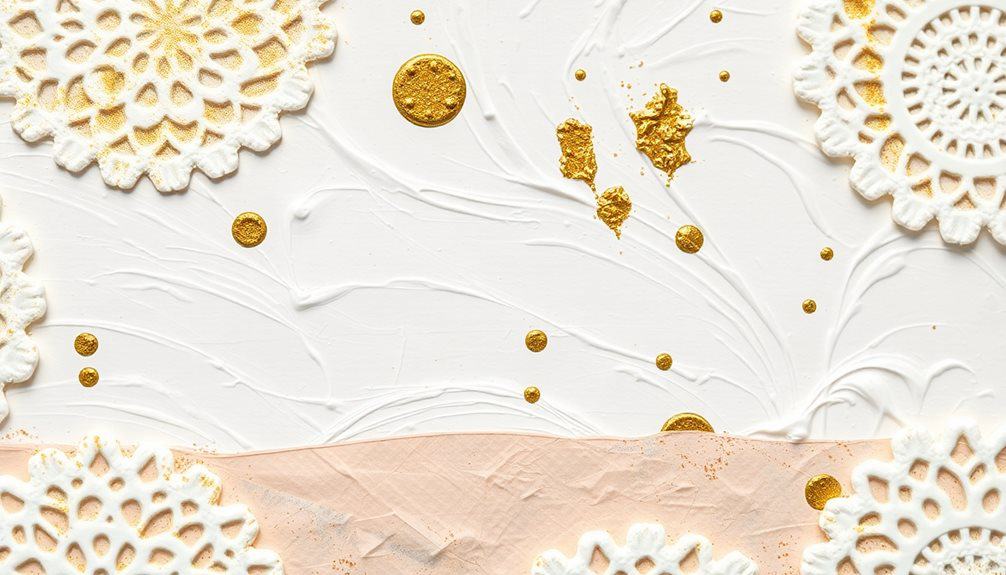 artistic textured canvas creations