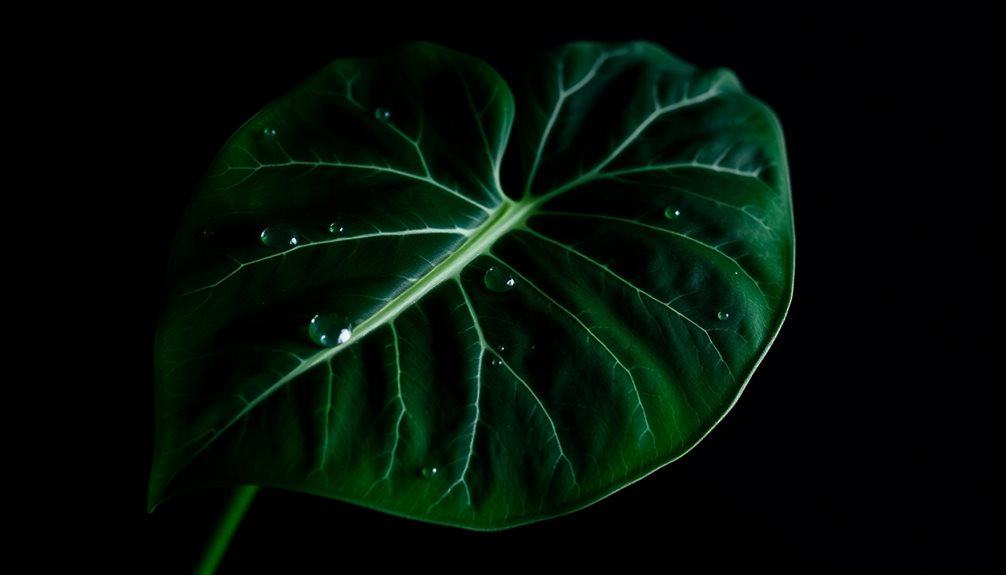 beautiful velvet leaved plant