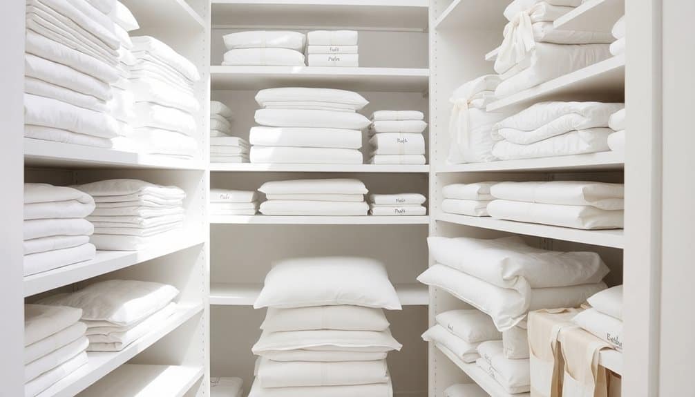 bedding organization tips pro