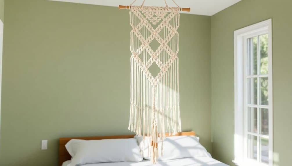 bohemian fiber art decor