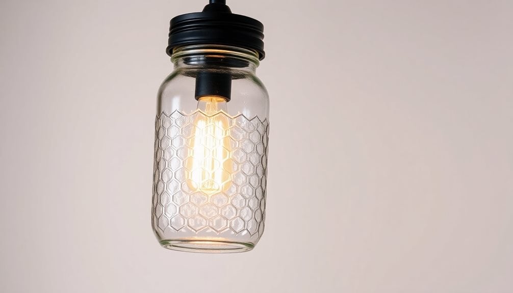 charming mason jar light