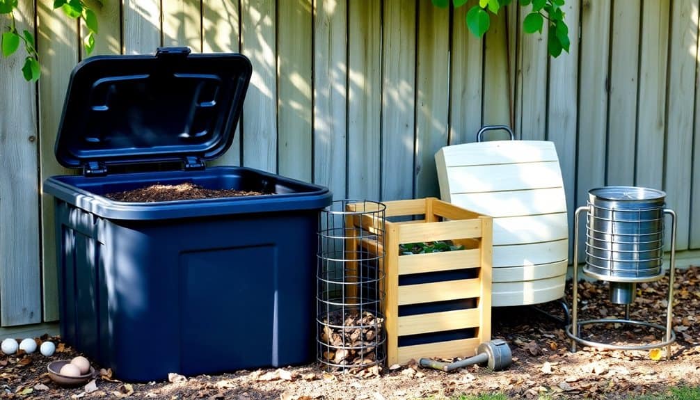 choose a compost container