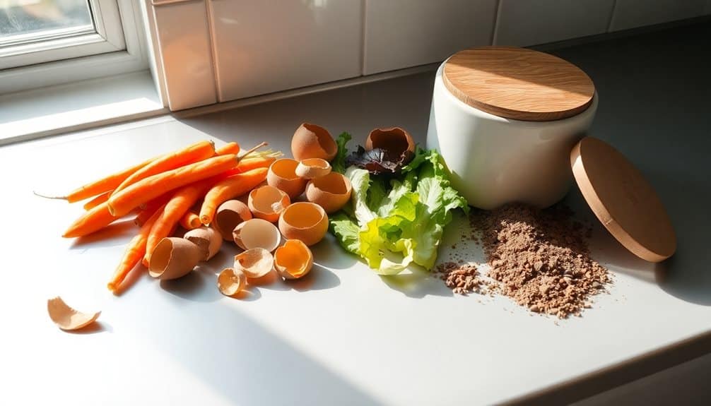 collect kitchen waste items