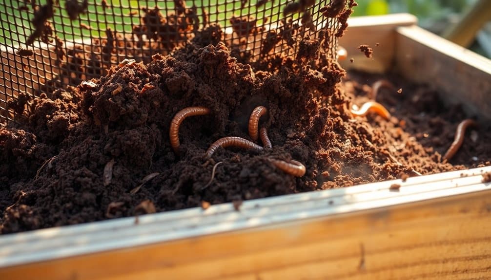 collect your mature compost