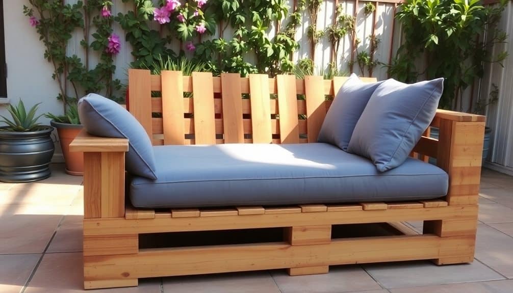 comfortable patio seating option