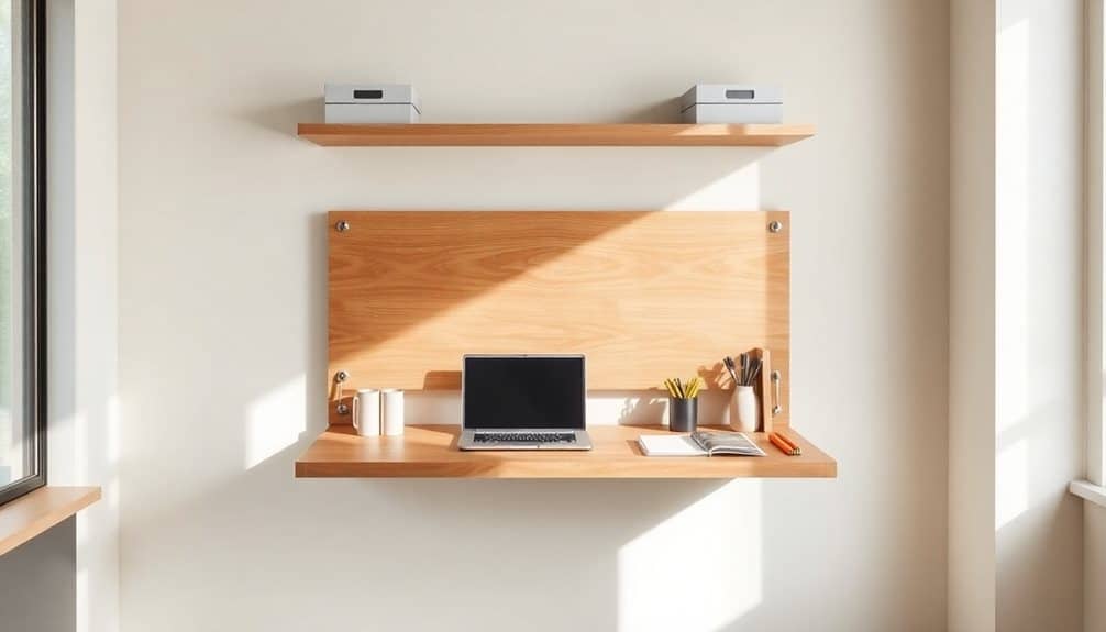 compact foldable workspace solution