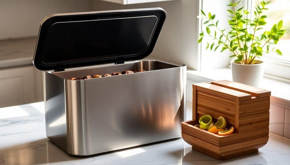 compact indoor composting solutions