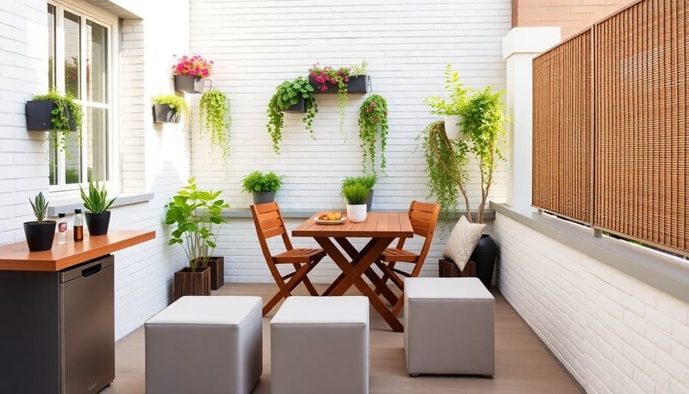 compact outdoor furniture solutions