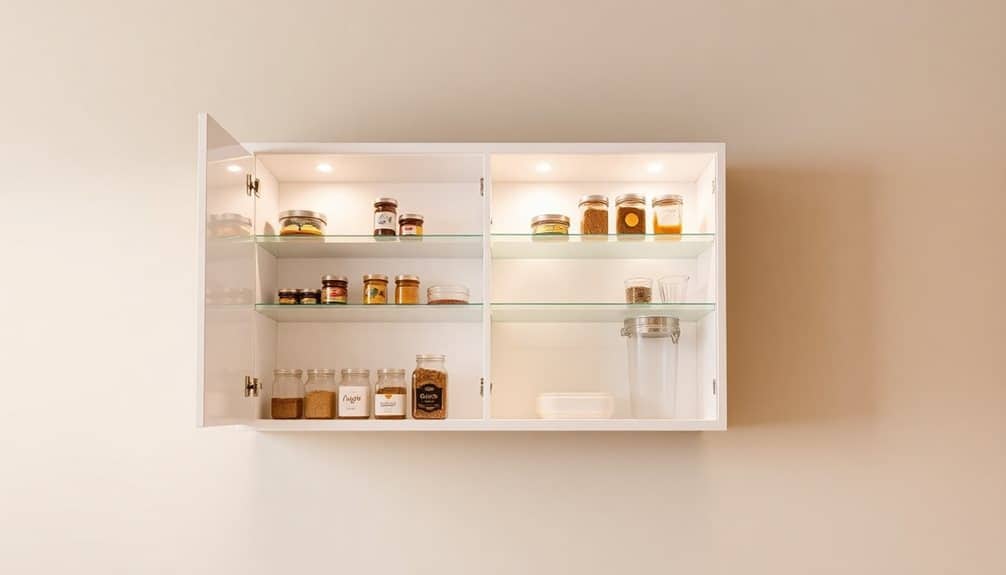 concealed storage solutions available