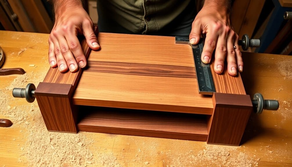 construct the tabletop frame