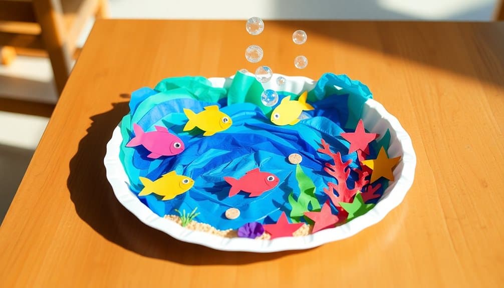 crafty underwater art project
