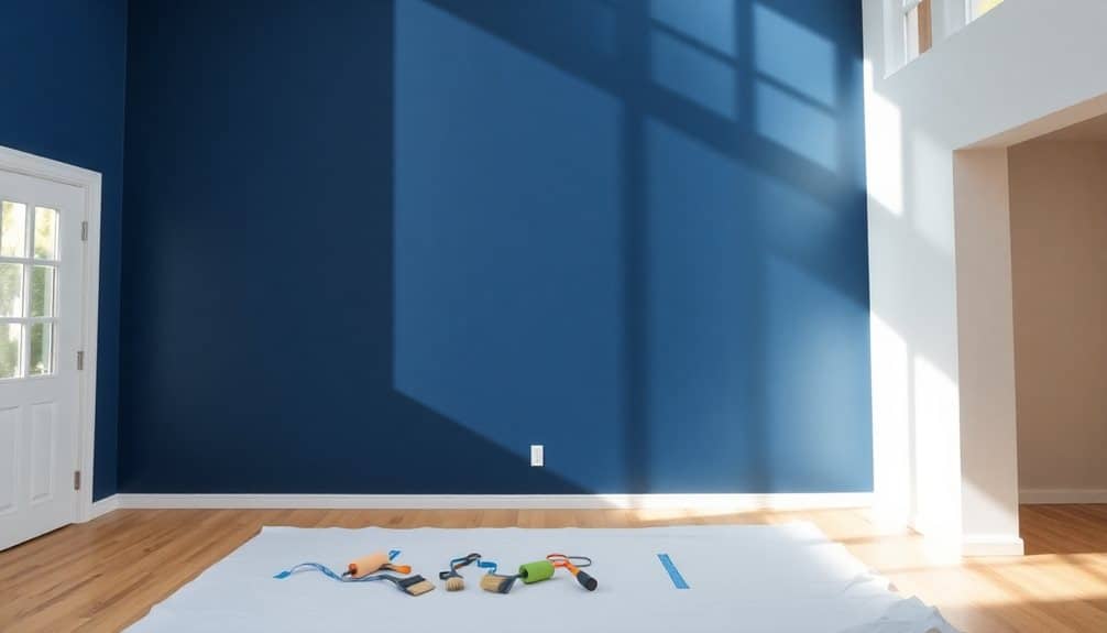 create vibrant statement wall