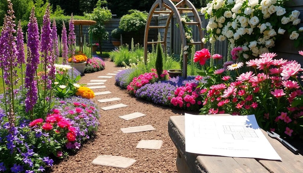 Designing Your Perfect Flower Garden in 10 Steps - lifewithdj.com