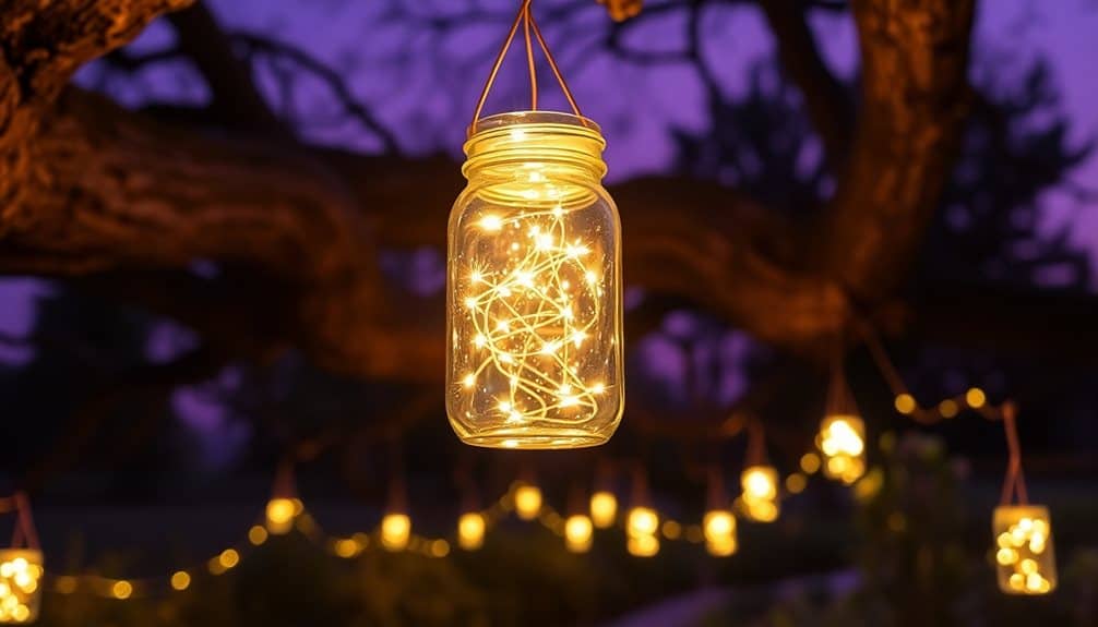 creative mason jar illuminations