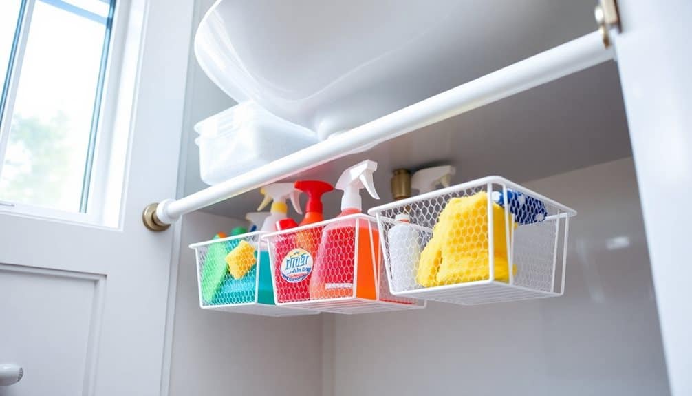 creative rod storage solution