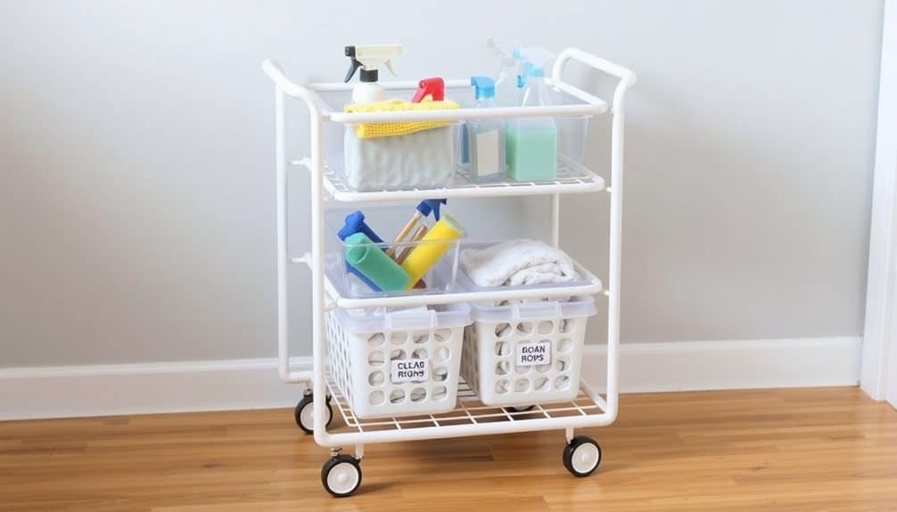 creative rolling cart solutions